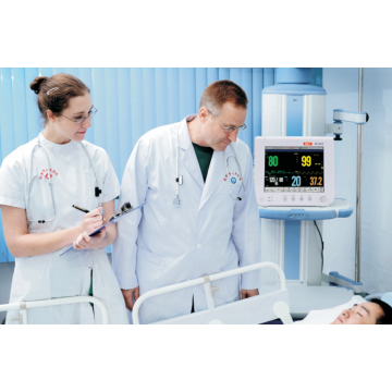 Moniteur de surveillance des signes vitaux M1000 (PNI, SpO2, RESP, T,ECG)