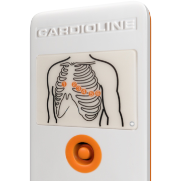 Electrocardiographe ECG Cardioline Touchecg  HD+ Bluetooth (12 pistes) pour PC ou tablette Windows